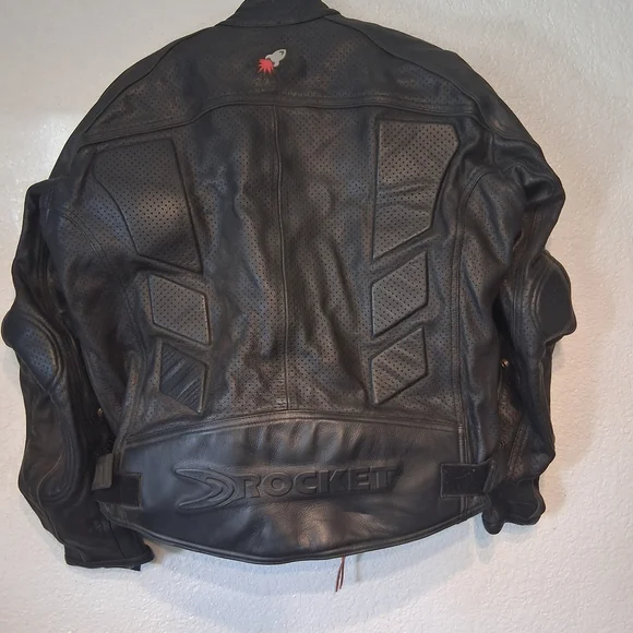 Black Leather Jacket by Joe Rocket - Picture 3 of 3